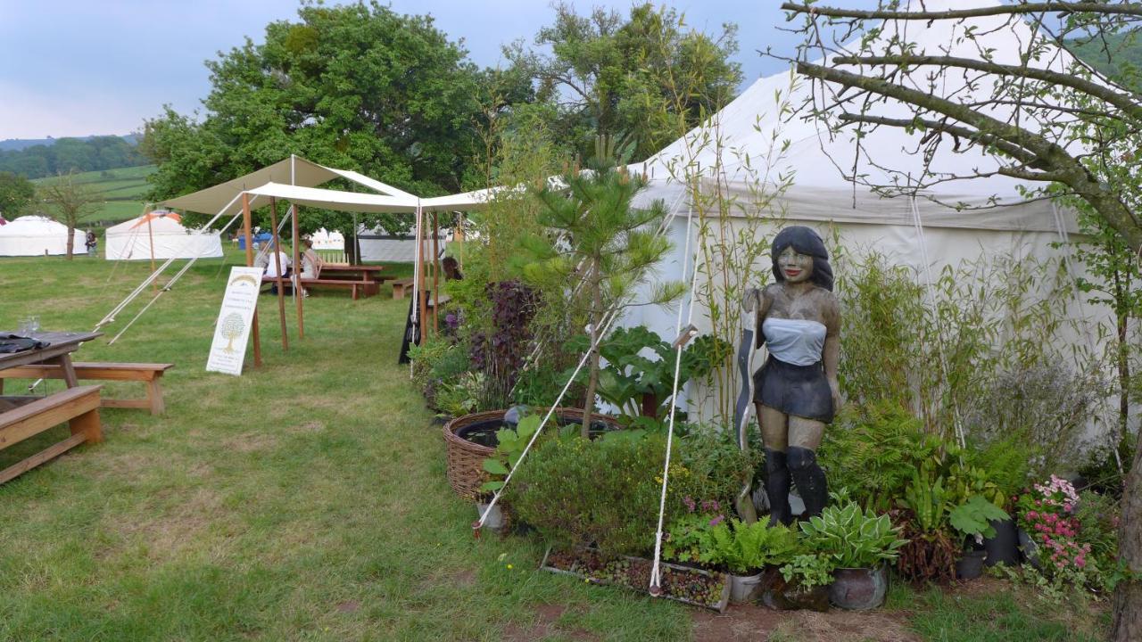 Fred's Yurts At Hay Festival * Hay-On-Wye