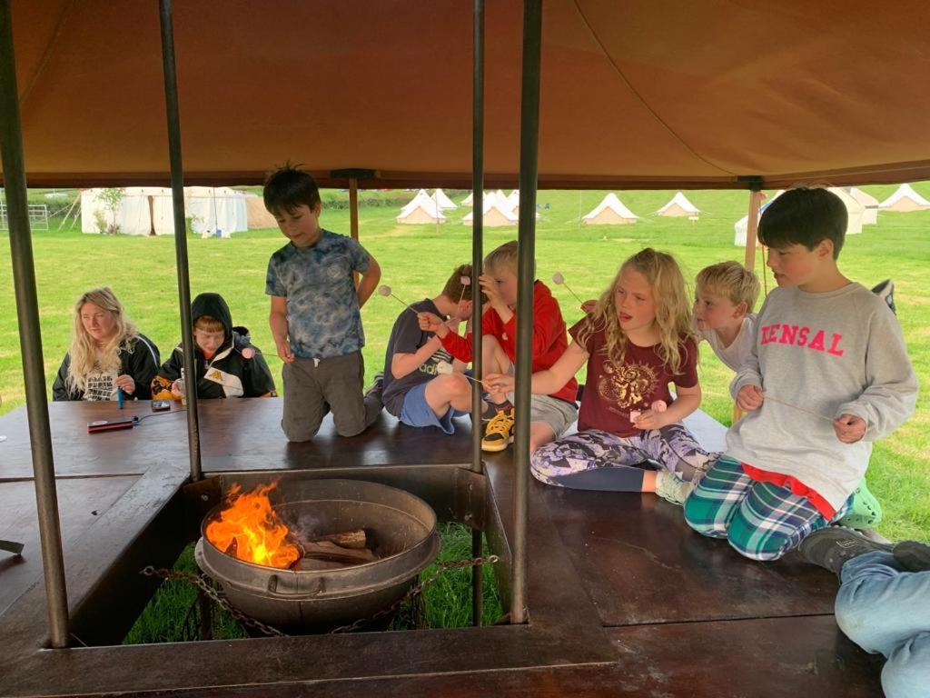 Fred's Yurts At Hay Festival * Hay-On-Wye