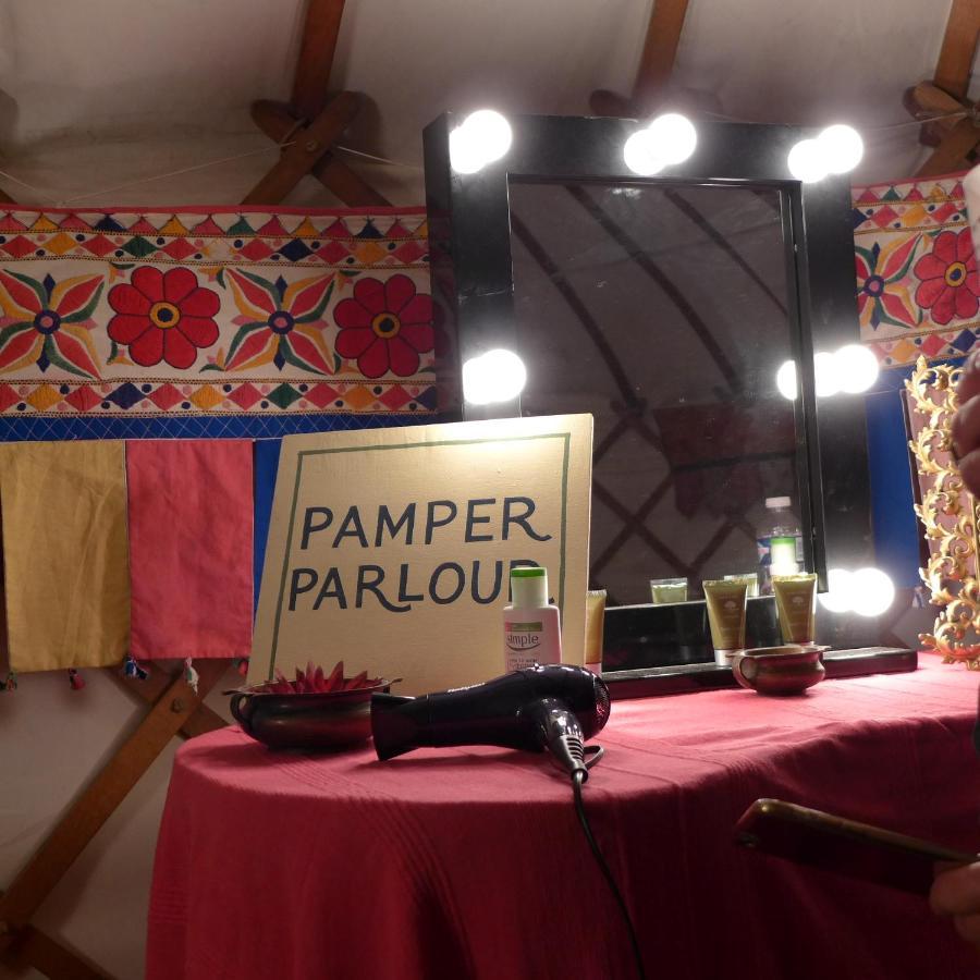 Fred's Yurts At Hay Festival *