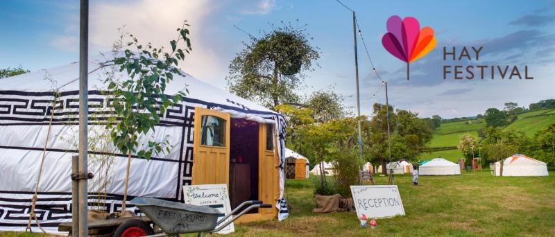 Fred's Yurts At Hay Festival * Hay-On-Wye