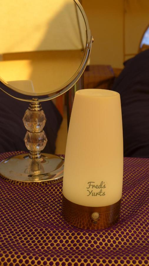 Luxury tent Fred's Yurts At Hay Festival *